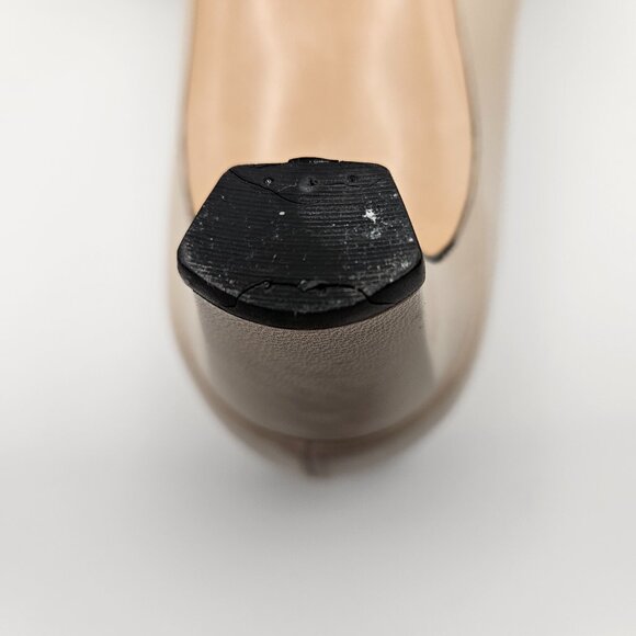 Salvatore Ferragamo Cap-Toe Leather Pumps – Size 7B - Picture 13 of 15